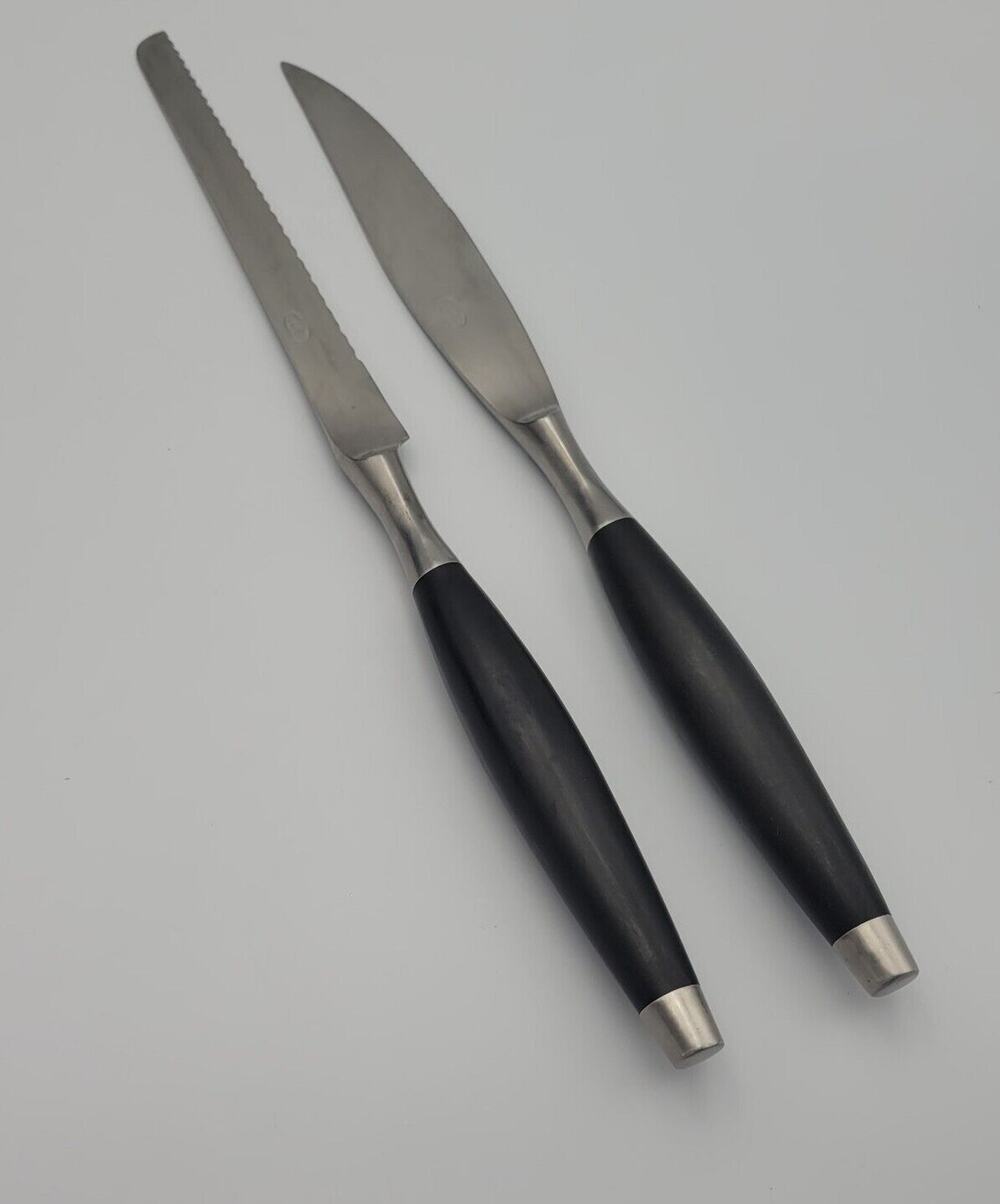 Top Flite SR Carving KNIFE Set Mid Century Modern Japan Stainless Steel Vtg 1955